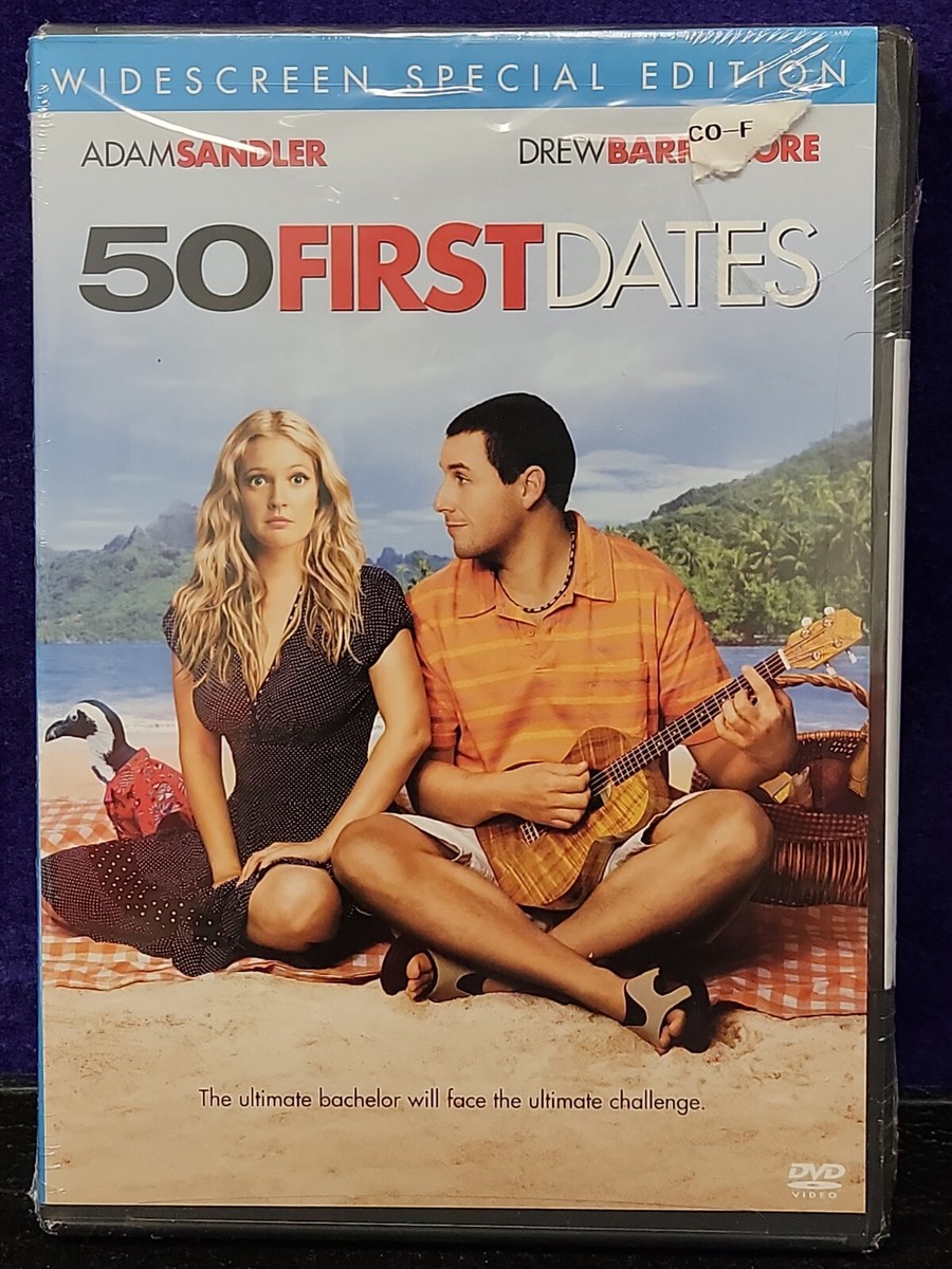 50 FIRST DATES (DVD, 2004) Drew Barrymore, BRAND NEW Sealed comedy