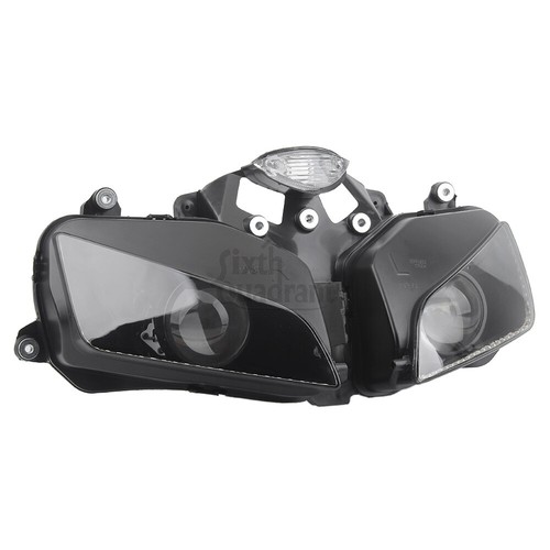 Hi/Lo Beam Amber Devil Eyes Headlight Assembly For Honda CBR600RR / F5 2003-2006 - Picture 14 of 24