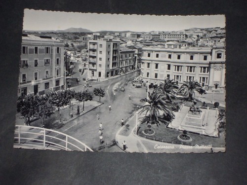 ***CATANZARO - PIAZZA MATTEOTTI *** NICHT GEREIST (50ER JAHRE) - Bild 1 von 2