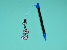 3DS Retractable Stylus BeDazzle Cat Charm - Stylus  Charm Nintendo DS System 2