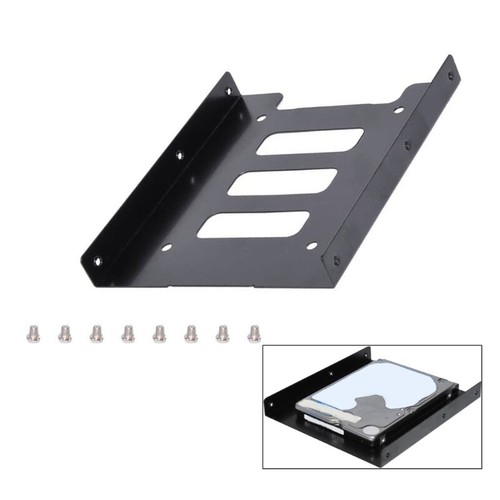 2.5" to 3.5 SSD HDD Bay Aapter Bracket Desktop PC Drive Holder Converter - Afbeelding 2 van 8