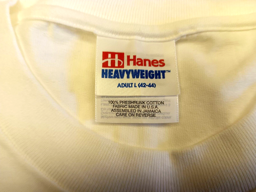 Hanes para hombre U.S.A.F. Camiseta Grande Aviones Bombardero Fuerza Aérea 1947 1997 50 Años - Imagen 3 de 4