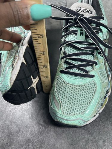 ASICS Gel-Kayano 21 Sneakers Women 7.5 M Running Shoes Gray Blue Athletic TH47Q - Picture 7 of 21