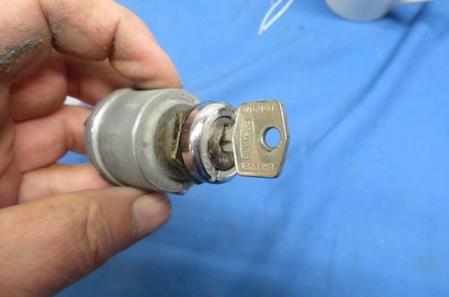 Original Lucas 7 Prong Ignition Switch, w/ Key Triiumph BSA Norton LU2 - Bild 2 von 8