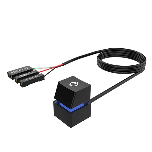 Led Desktop Mobile Button Mainboard Special Design Supplies (Blue Light Effect) 