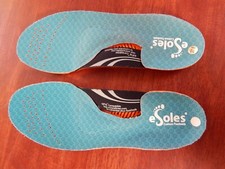 eSoles eFit Custom Cycling /Running Insoles Footbeds -Women's Size 6 US 37.5 