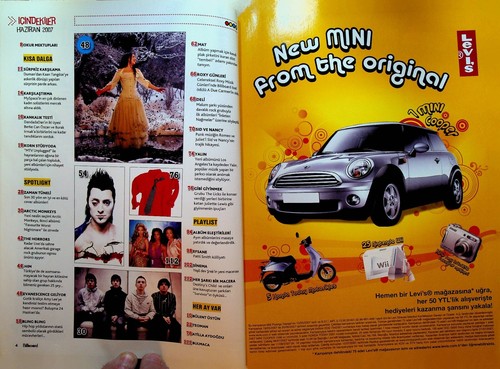 Billboard Magazine June 2007 Shakira Beastie Boys Marilyn Manson Turkish - Bild 3 von 3