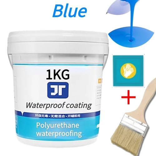 1KG Waterproof Coating Sealant Roof Waterproof Agent Urethane Anti-leakage Glue - Picture 23 of 25