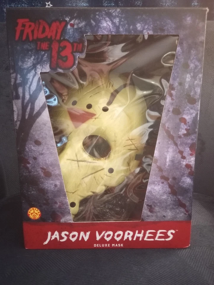 FRIDAY THE 13TH JASON VOORHEES Deluxe Mask + Collector's Box - Image 2 of 4