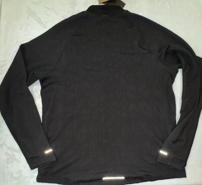 値下げ中　Nike CLIMA-FIT 黒　フード付き Nike Clima Fit Jacket Men Large Gray Black Windbreaker