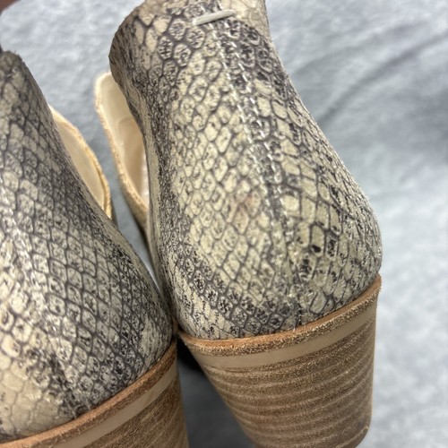 Dolce Vita Women's Sonni Booties White/Black Snake Print Leather 6 - Picture 7 of 23