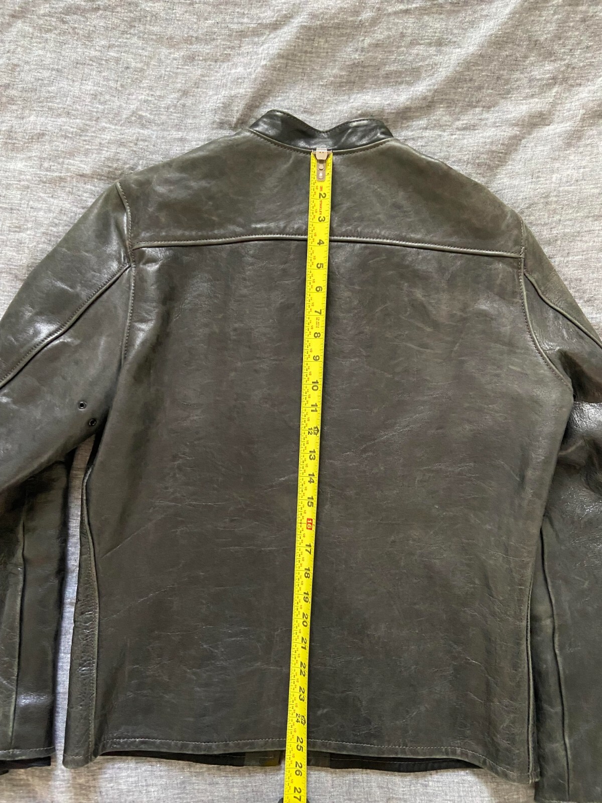 The Real McCoy's Buco J100 Black Horsehide Leather J… Gem