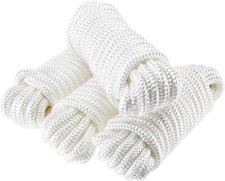 Heavy Duty Nylon Rope Washing Line Natural Braided Twisted Sash Cord Twine Rope