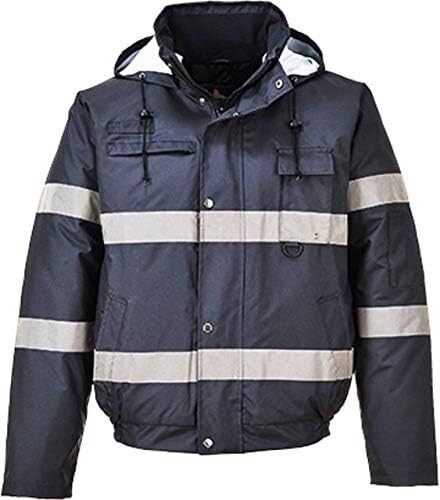 Portwest US434NARM Regular Fit Iona Lite Bomber Jacket, Medium, Navy - Picture 1 of 1