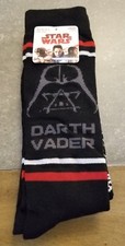 NEW Set Of 2 Pair of Men's Socks DISNEY Star Wars Storm Trooper Darth Vader