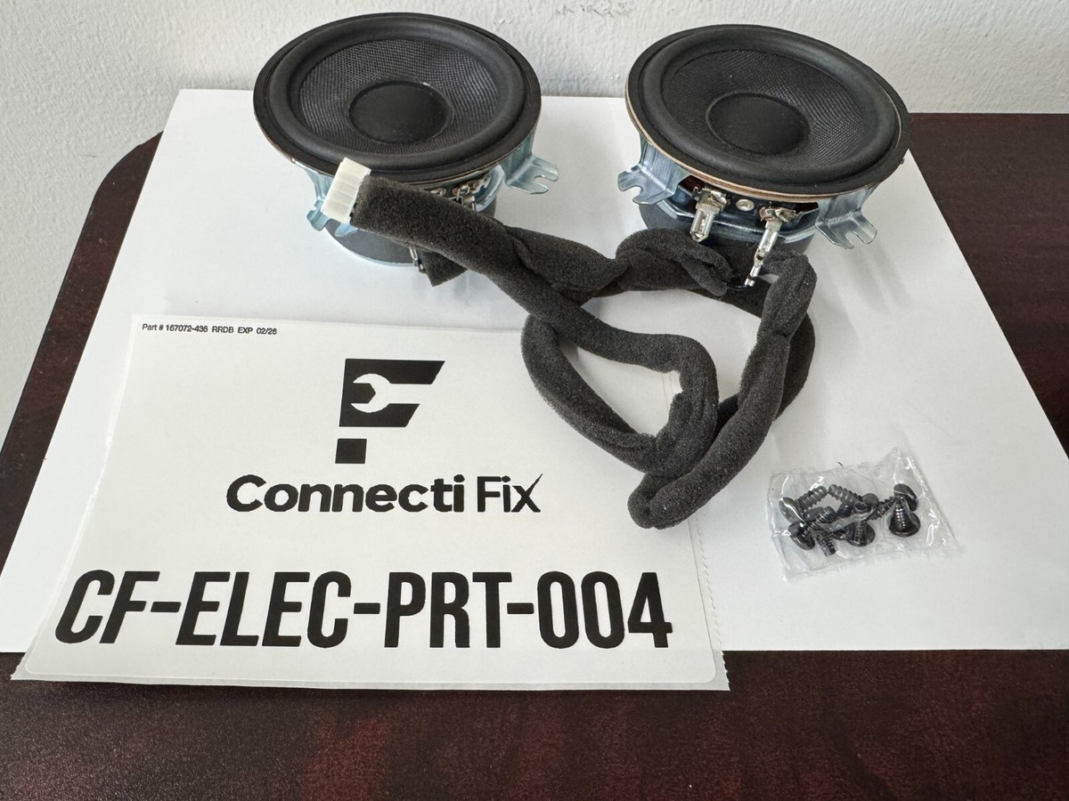 B&W Zeppelin Air Left & Right Midrange/Tweeter Speaker Drivers