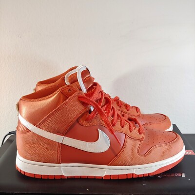 Nike Dunk High Retro PRM EMB x NBA x WNBA One Game Orange Sz 11
