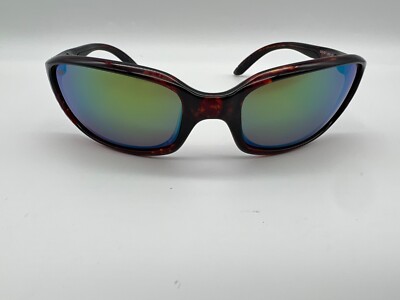 NEW Costa Del Mar BRINE Polarized Sunglasses Tortoise / Green Mirror 580P