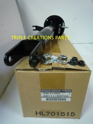 Genuine Nissan OEM E6111-EG02B SHOCK ABSORBER KIT-FRONT