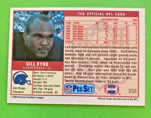 1989 NFL Pro Set. Pick what you need to complete your set. - Picture 227 of 401