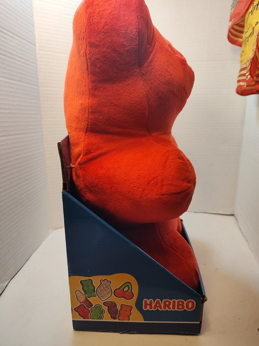 NEW Haribo Gummy Jumbo Plush Goldbear Red Beary Berry Scented