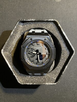 custom casioak casio shock ga2100
