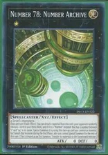 Yugioh - Number 78: Number Archive - 1st Edition Card