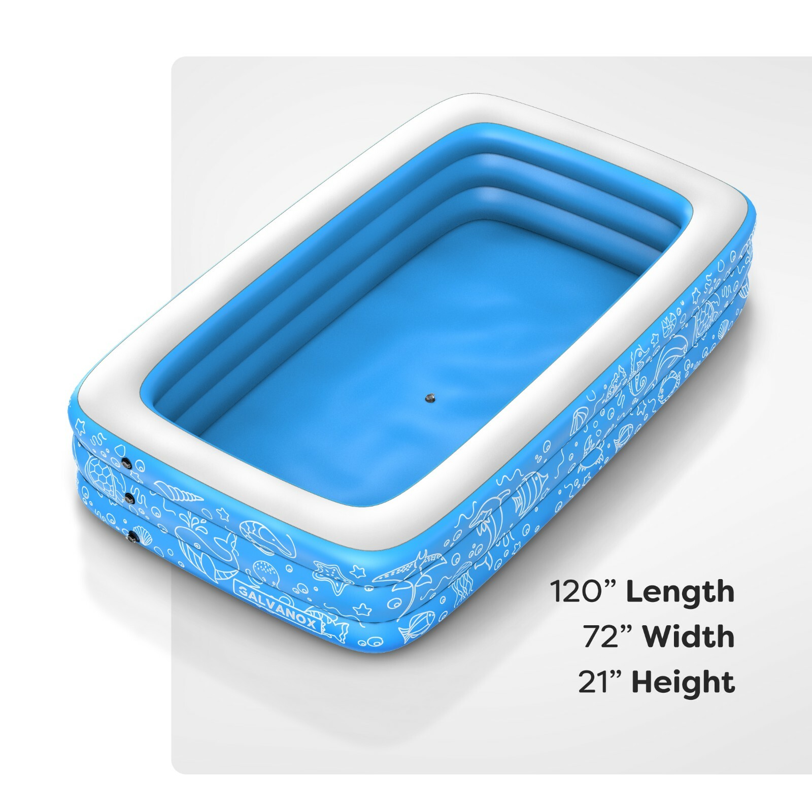 galvanox inflatable pool