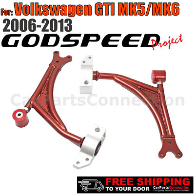 Godspeed Adjustable Tubular Front Lower Control Arms For GTI 2006-2013 AK-069-C