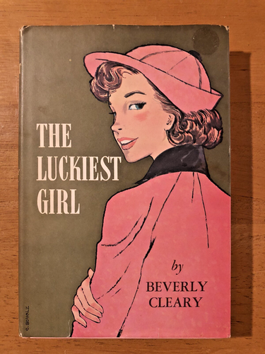 Beverly Cleary DAS GLÜCKLICHSTE MÄDCHEN Erstbuch Clubausgabe 1958 HC mit DJ Uncommon!