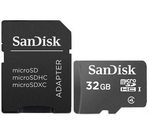 SanDisk 16GB 32GB microSDHC Class 4 microSD micro SD SDHC C4 Card Bulk w/Adapter - Picture 4 of 4
