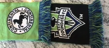 Seattle Sounders FC Soccer Game Scarf Green Continental, Ruffneck Scarfes