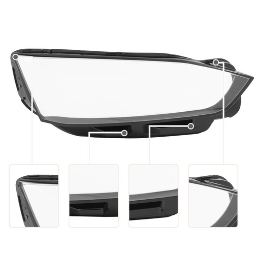 1* Right Headlight Lens Cover For 2017-2020 Audi A5 S5 RS5 Headlight Models Only - Picture 6 of 11