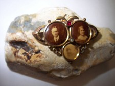 rares-Foto-Medaillon-Jugendstil-Brosche-Rose-Gold-Double-1900-1914