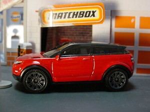 matchbox range rover evoque