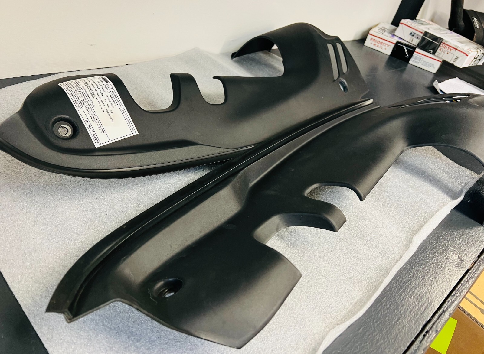 Ferrari 488 Spider Engine Bay Covers Set (Left Hand side and Right Hand side)