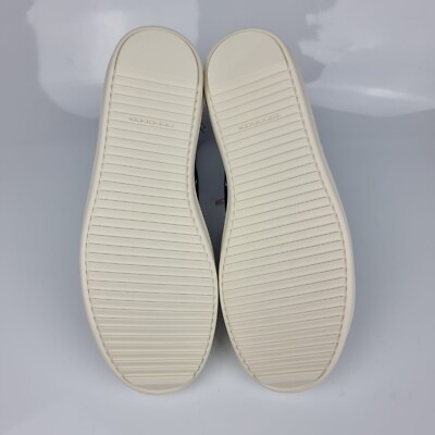 Rick Owens DRKSHDW Ramones High Top Black Canvas Sneakers New Size 43