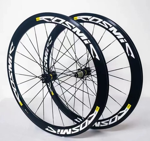Paquete de ruedas de 50 mm de tracción recta para bicicleta de carretera V/C/freno de vuelta Cosmic Elite 700C - Imagen 12 de 12