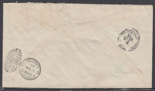 Canada - Sep 24, 1930 Montreal, QC Domestic Special Delivery Cover - Picture 2 of 2