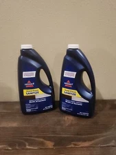 Lot of 2 - Bissell Hard Floor Sanitize Formula 64 oz ea 25041 use Crosswave Spin