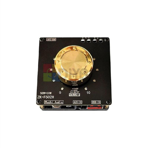 HIFI Stereo 2.0Channel Bluetooth 5.1 Digital Audio Amplifier Board AUX LED 9-24V