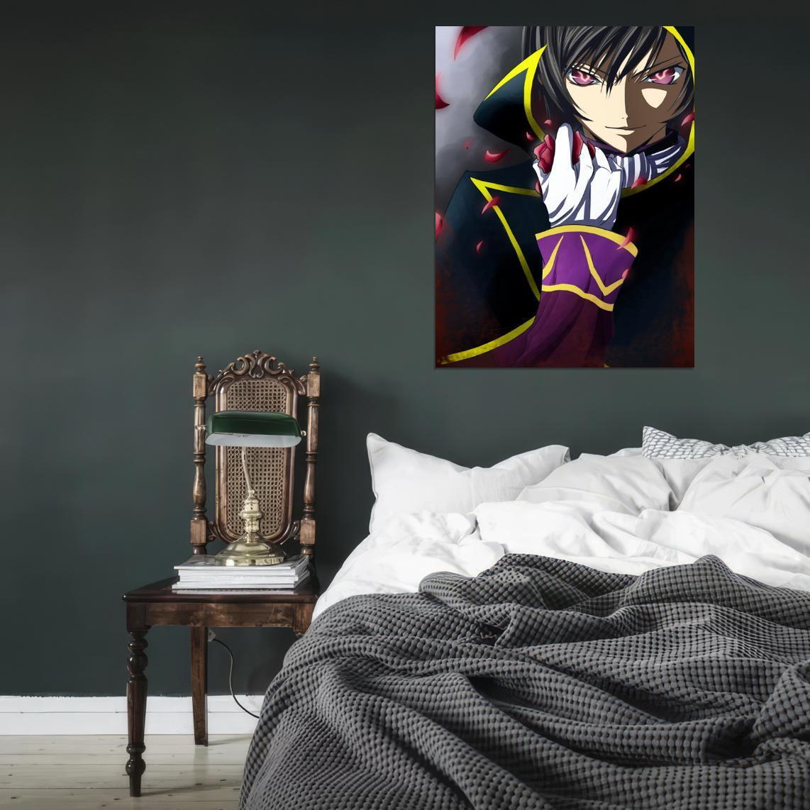 Code Geass Lelouch Lamperouge Anime Poster Poster Decorative