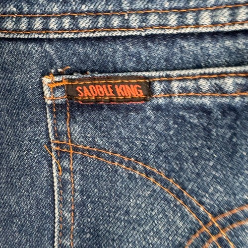 Saddle King 38/32 Vintage Denim USA Made with 1CM bleach spot - Bild 4 von 12