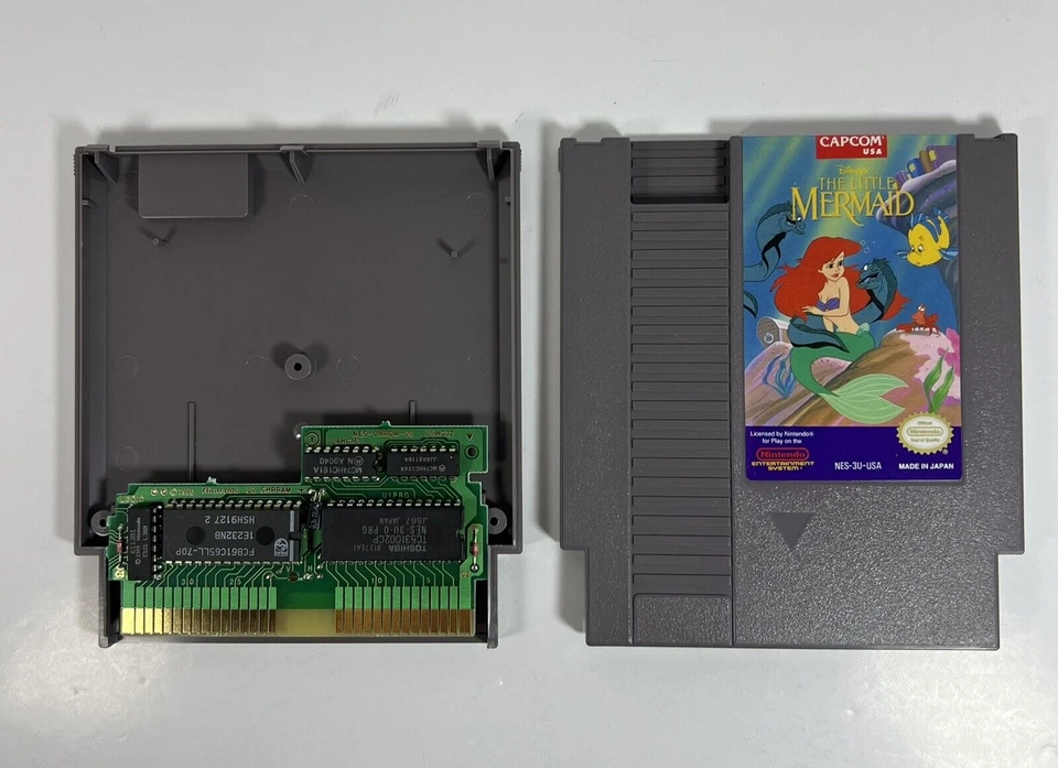 Disney's The Little Mermaid para Nintendo Entertainment System de Capcom Completo Foto 3 de 4