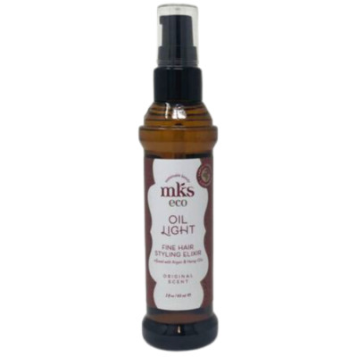 Marrakesh MKS Eco Oil Light Fine Hair Styling Elixir Original Scent 2 Oz