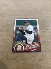 MEB KEFLEZIGHI 2015 TOPPS FIRST PITCH FENWAY PARK CARD 