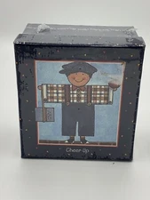 Lang & Wise-Box Buddies-Sherri Buck Baldwin”CHEER UP” Boy/Balloon Figurine 2000