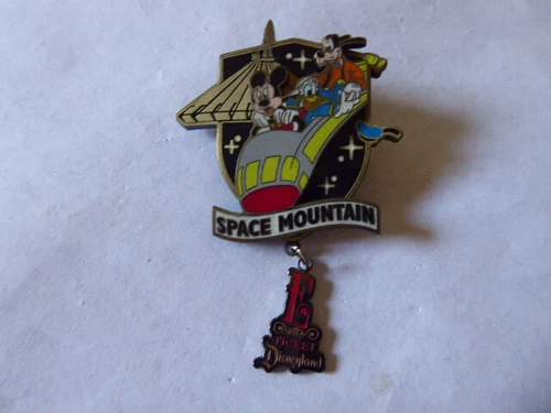 Disney Trading Broches 30134 DLR Annuel Support de Badge E-Ticket - Espace Vtt
