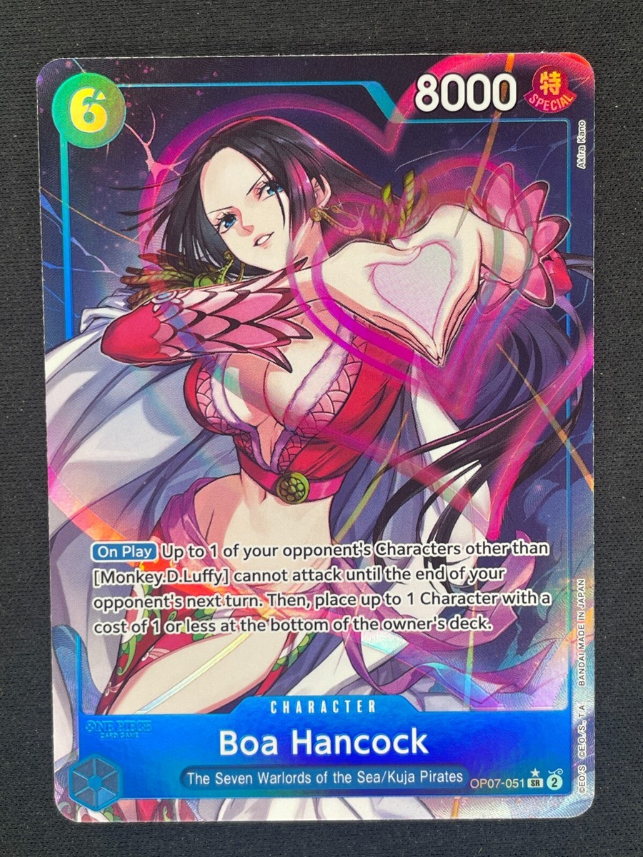 Boa Hancock Super Rare SR SP Parallel - 500 Years in the Future
