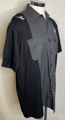 Dickies WSSH White Sands Space Harbour SS Shirt 2XL grau schwarz Lizard Emb NM - Bild 5 von 14